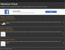 Tablet Screenshot of mecanicavirtual.com.ar